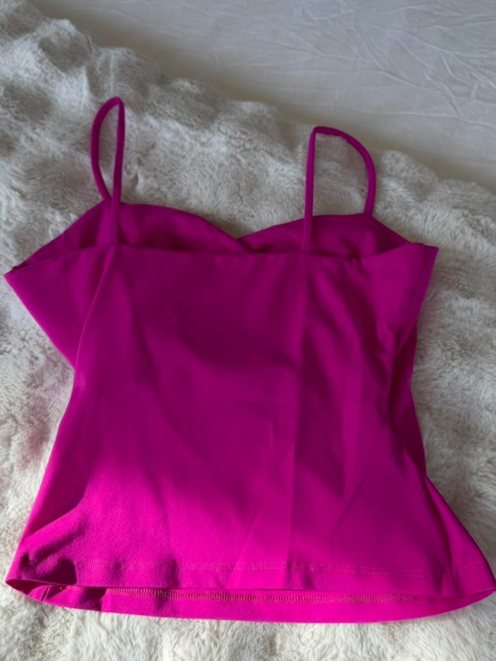 Susana Monaco Hot Pink Tank - Picture 4 of 5
